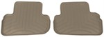 WeatherTech 2nd Row Rear Auto Floor Mats - Tan                                                      