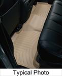 WeatherTech 2nd Row Rear Auto Floor Mat - Tan                                                       