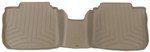 WeatherTech 2nd Row Rear Auto Floor Mat - Tan                                                       