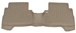 WeatherTech 2nd Row Rear Auto Floor Mat - Tan