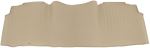 WeatherTech 2nd Row Rear Auto Floor Mat - Tan