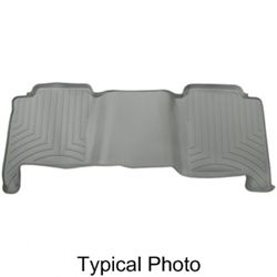 WeatherTech 3rd Row Rear Auto Floor Mat - Gray