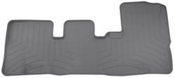 WeatherTech 3rd Row Rear Auto Floor Mat - Gray                                                      