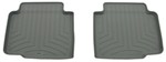 WeatherTech 2nd Row Rear Auto Floor Mats - Gray                                                     