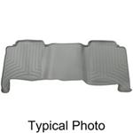 WeatherTech 2nd Row Rear Auto Floor Mat - Gray                                                      