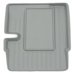 WeatherTech Center Aisle Auto Floor Mat - Gray                                                      