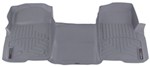 WeatherTech Front Auto Floor Mat - Single Piece - Gray                                              