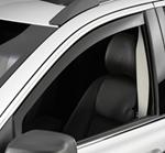 WeatherTech Side Window Rain Guards with Dark Tinting - Front - 2 Piece                             