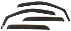 WeatherTech Side Window Rain Guards with Dark Tinting - Front and Rear - 4 Piece - WT84426
