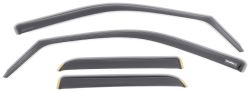 WeatherTech Side Window Rain Guards with Dark Tinting - Front and Rear - 4 Piece - WT84503