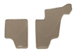 WeatherTech All-Weather Third Row Floor Mats - Tan                                                  
