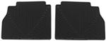 WeatherTech All-Weather Rear Floor Mats - Black                                                     