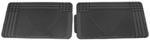 WeatherTech All-Weather Rear Floor Mats - Black                                                     