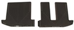 WeatherTech All-Weather 3rd Row Rear Floor Mats - Black