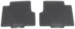 WeatherTech All-Weather 2nd Row Rear Floor Mats - Black