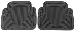 WeatherTech All-Weather Rear Floor Mats - Black