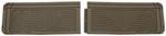 WeatherTech All-Weather 3rd Row Rear Floor Mats - Tan                                               