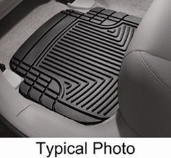 WeatherTech All-Weather 3rd Row Rear Floor Mats - Black                                             