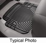 WeatherTech All-Weather 2nd Row Rear Floor Mats - Black