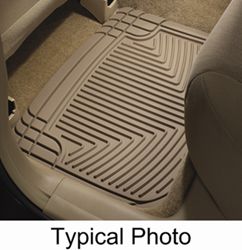 WeatherTech All-Weather Rear Floor Mats - Tan