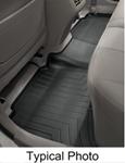 WeatherTech 2nd Row Rear Auto Floor Mat - Black