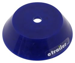 4 inch Blue Polyvinyl Bow Roller for Boat Trailer Winch Post