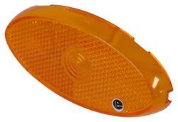 Replacement Lens for Optronics MCL0028 Series Clearance or Side Marker Light - Amber - A0028AB