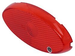 Replacement Lens for Optronics MCL0028 Series Clearance or Side Marker Light - Red - A0028RB