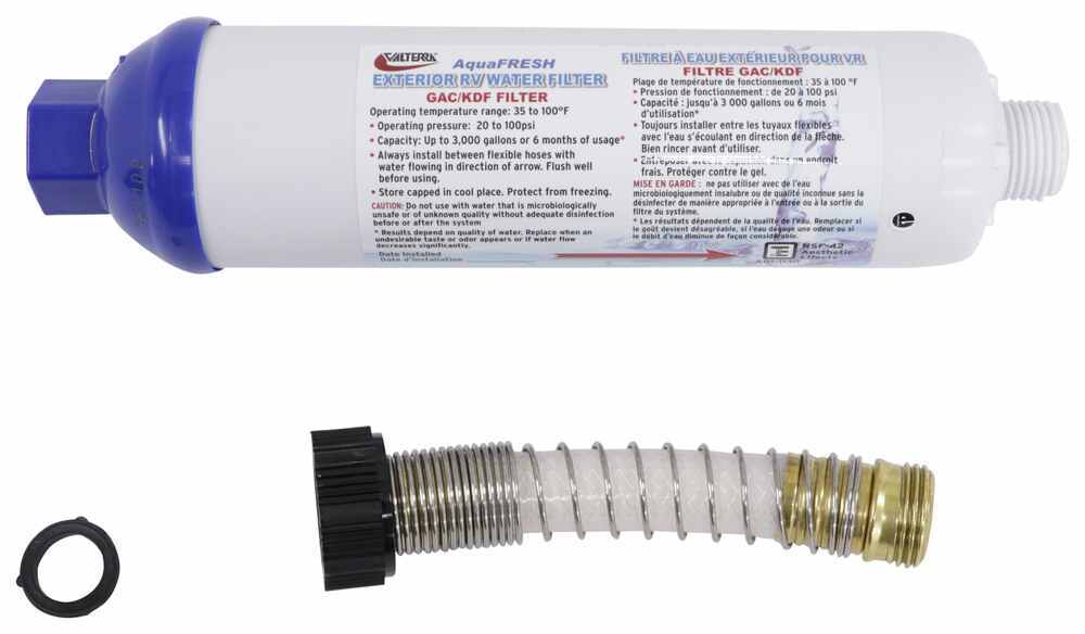 AquaFresh Single Cartridge RV Water Filter - A01-1131VP