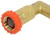 Valterra High Flow RV Water Pressure Regulator - 90 Degree - 50 to 55 psi - Brass Brass A01-2222