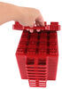 Stackers Leveling Blocks for Trailers and RVs - 1-3/8" x 8-1/8" - Qty 10 8-1/8L x 1-3/8W Inch A10-0918