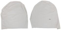 Valterra RV Tire Covers for 24" to 26" Tires - Single Axle - White - Qty 2 - A10-1200