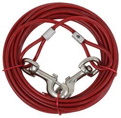 Valterra Tie Out Cable for Dogs Up to 100 lbs - 20' Long - A10-2011VP