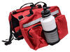 travel bags valterra saddle bag w/ water bottle for small to medium dogs - 9 inch long x 11 tall