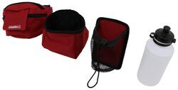 Valterra Fanny Pack w/ Water Bottle and Collapsible Dog Bowl - 10-1/2" Wide x 5-3/4" Tall - A10-2015VP