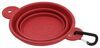 food and water bowls valterra collapsible dog bowl - 8-1/4 inch long x 6 wide