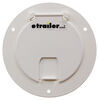 Valterra Electrical Cable Hatch for RVs - 5-3/16" Diameter - White 3-1/2 Inch Diameter Cutout A10-2135VP