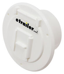 Valterra Electrical Cable Hatch for RVs - 4-5/16" Diameter - White - A10-2140VP