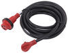 power cord 30 amp twist lock female plug mighty rv w/ pull handle - 25'