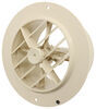 vent ceiling wall valterra rv w/ adjustable knob - 4 inch diameter off white