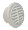vent no fan valterra rv ceiling w/ adjustable levers and covered screws- 4 inch diameter - white