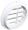 vent ceiling wall valterra rv w/ dampers and covered screws - 5 inch diameter medium white