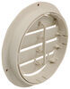 vent ceiling wall valterra rv w/ dampers and covered screws - 5 inch diameter light beige