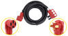 power cord extension rv to hookup mighty w/ pull handle - 50 amp 15'