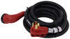 power cord 50 amp twist lock female plug mighty rv w/ pull handle - 90 degree 25'