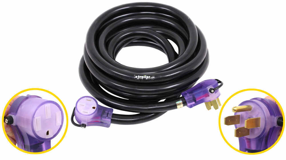 A10-5025EHLED - RV Cord to Power Hookup Mighty Cord Power Cord Extension