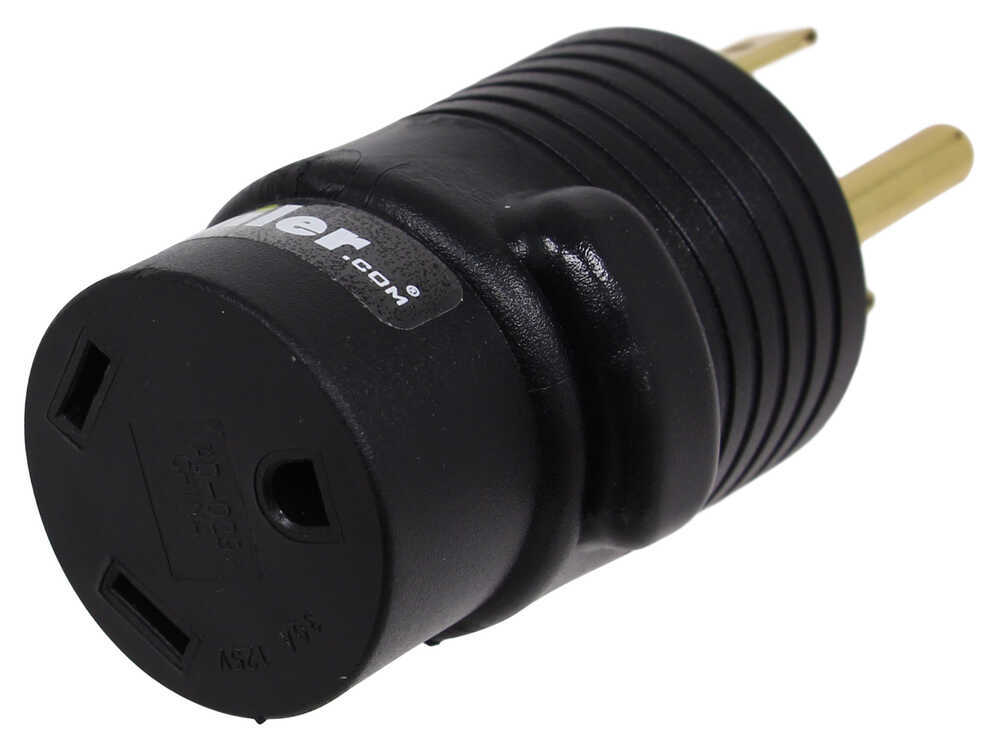 Mighty Cord RV Power Cord Adapter Plug - 30 Amp Female to 50 Amp Male 30 To 50 Amp Adapter Near Me