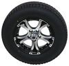 tire with wheel 5 on 4-1/2 inch provider st205/75r15 radial w 15 viking aluminum - lr c black