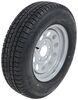 Provider ST205/75R15 Radial Trailer Tire w/ 15" Silver Mod Wheel - 5 on 5 - LR C