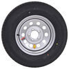 Provider ST205/75R15 Radial Trailer Tire with 15" Silver Mod Wheel - 5 on 4-1/2 - Load Range D 205/75-15 A15R645SMD